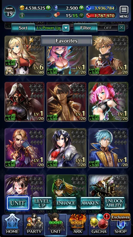 Last Cloudia Low-End GLOBAL Rank 19| 2.5k Crystal| TopTier Units (Seadr image 1