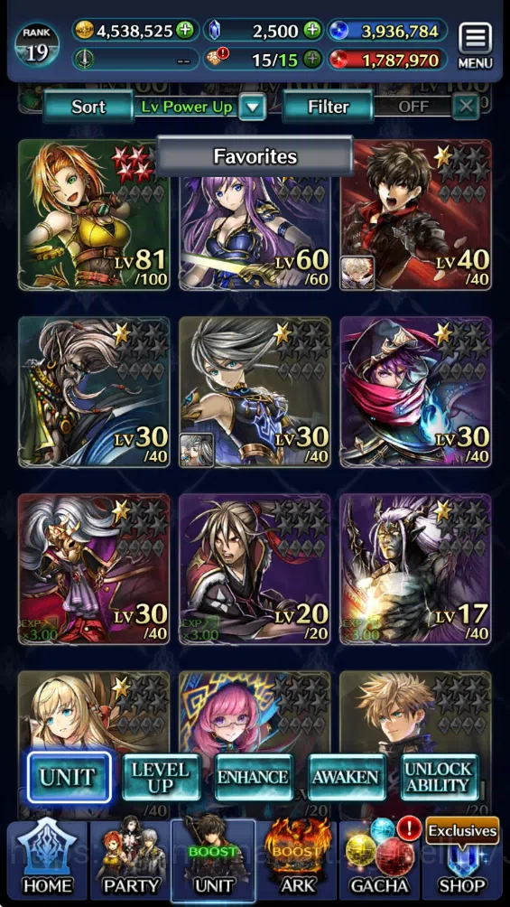 Last Cloudia Accounts Low-End GLOBAL Rank 19| 2.5k Crystal| TopTier Units (Seadrael, SMS & T, G.Lilaha, GH Adel, Kyle 5