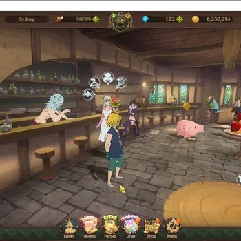 The Seven Deadly Sins: Grand Cross Midgame Asia|7M CC|62 LS+122 DM|5 LR+11 UR+Many Collab|Cus image 1