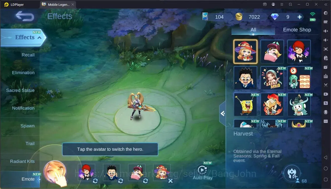 Mobile Legends: Bang Bang Accounts Global|Hero 68|Skin 92|Seasoned|Meowkin Julian|Nar image 13