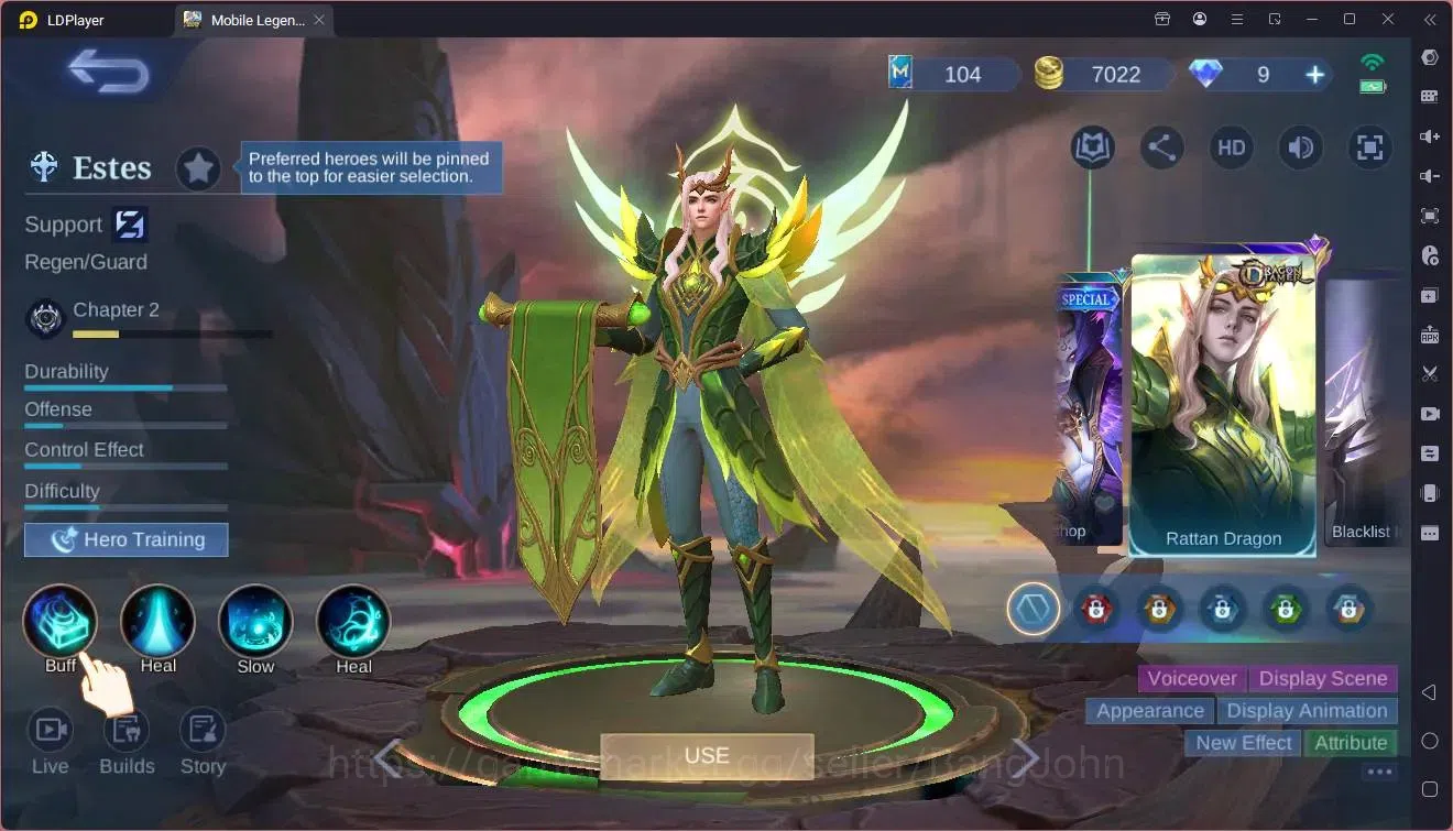 Mobile Legends: Bang Bang Accounts Global|Hero 68|Skin 92|Seasoned|Meowkin Julian|Nar image 3