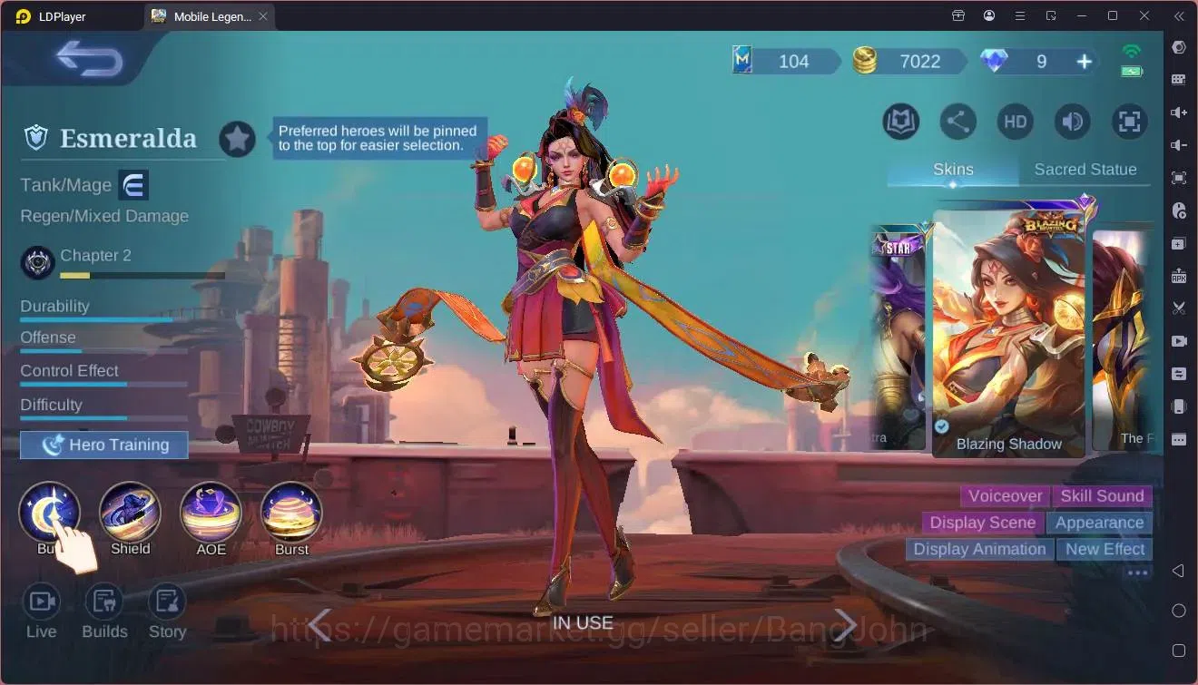 Mobile Legends: Bang Bang Accounts Global|Hero 68|Skin 92|Seasoned|Meowkin Julian|Nar image 6