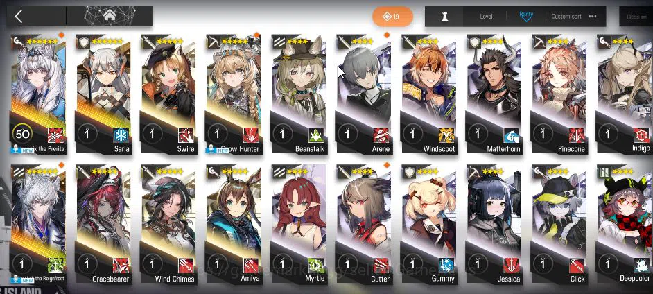 Arknights Accounts Lv 2 | 45 Operator | 1 Limited | SilverAsh the Rei image 4