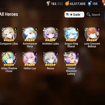 Epic Seven Accounts High-End Global Unverif|Mor 32|9 ML(Conqueror Lilias,Lone