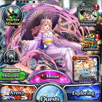 Grand Summoners Accounts End-Game Global|Rank 50|21 Ascend+9 TW|[Fen,Shizu,Fern,Shuna,Etc]+TW,Sayaka,S