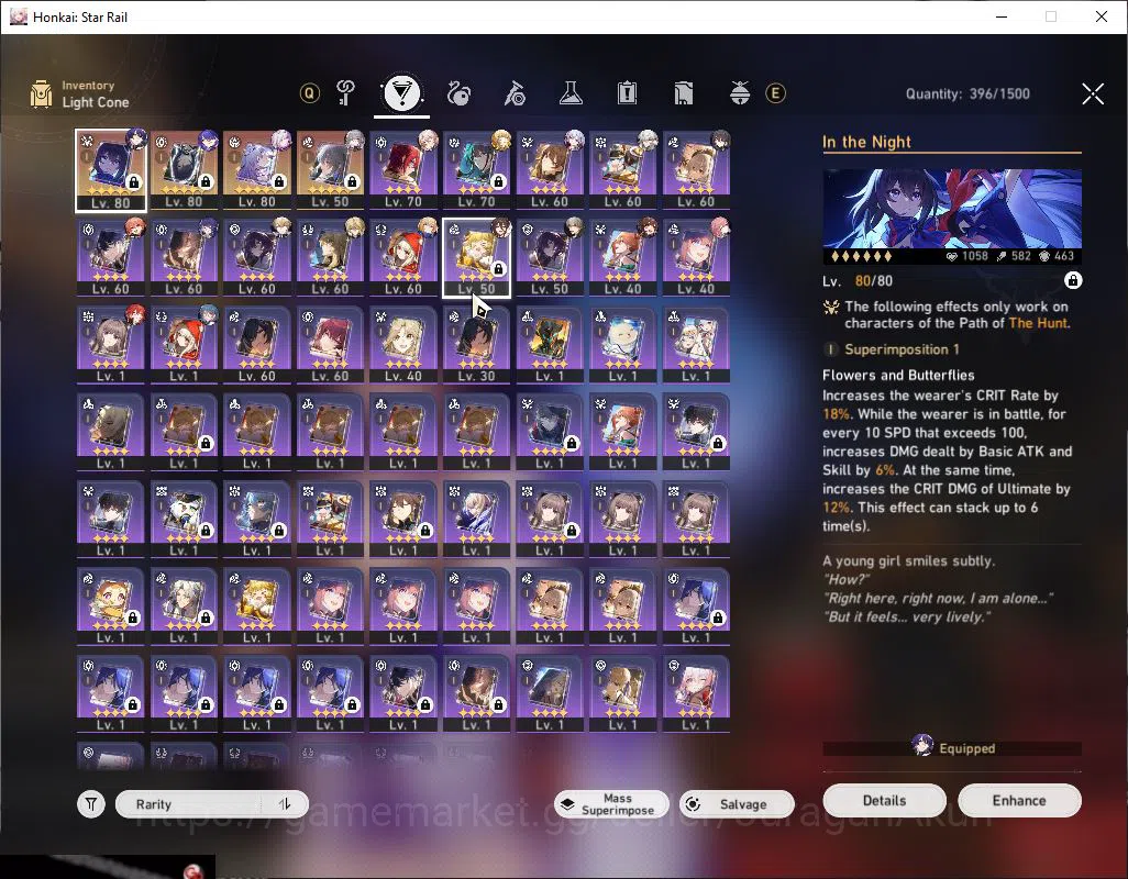 Honkai Star Rail Accounts Asia |Tl 66|11 Limited [Acheron,RuanMei,Castorice, image 3