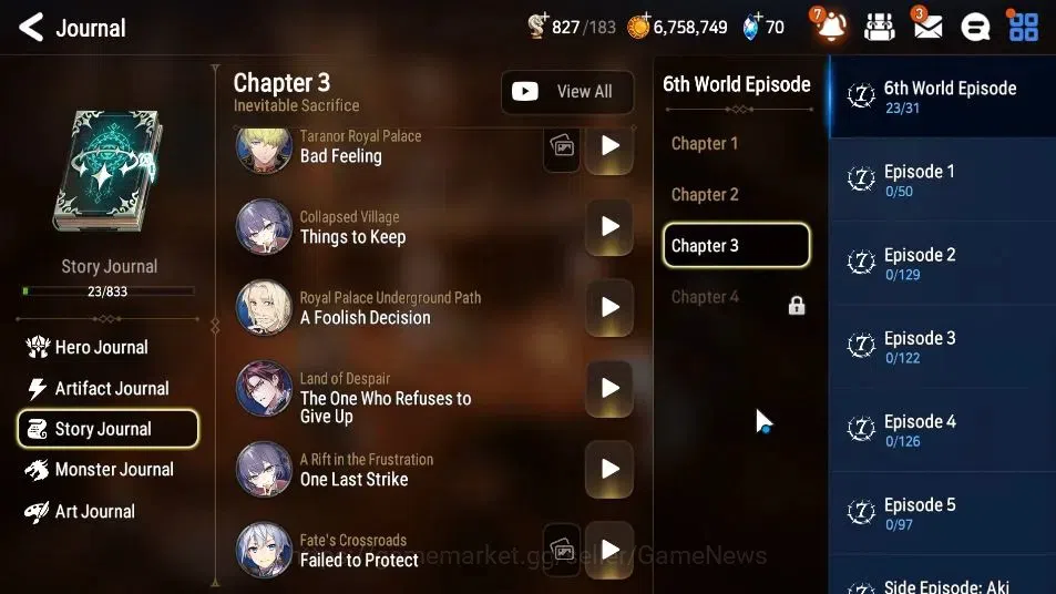 Epic Seven Accounts GLOBAL Unverif|New Era|2 ML(Boss Arunka,Navy Capt image 10