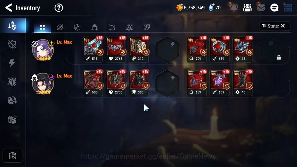 Epic Seven Accounts GLOBAL Unverif|New Era|2 ML(Boss Arunka,Navy Capt image 13