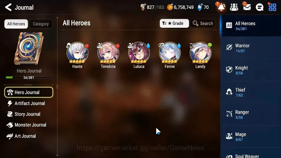 Epic Seven Accounts GLOBAL Unverif|New Era|2 ML(Boss Arunka,Navy Capt image 7