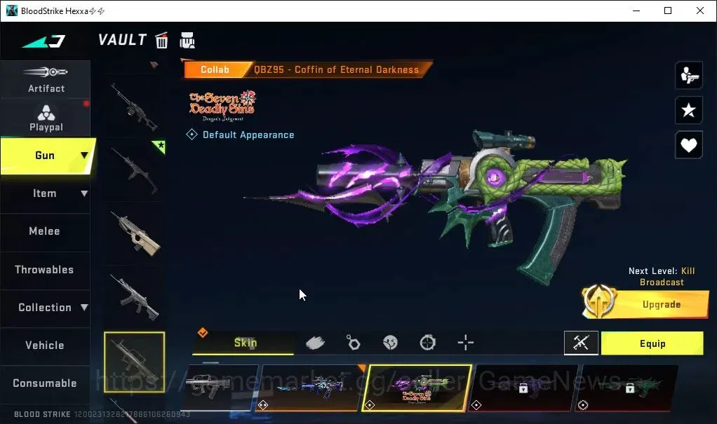 Blood Strike Accounts ASIA|2 ETERNAL[Uzi Lv3,SCAR]|15 ULTRA[ETHAN,ZERO,M image 11