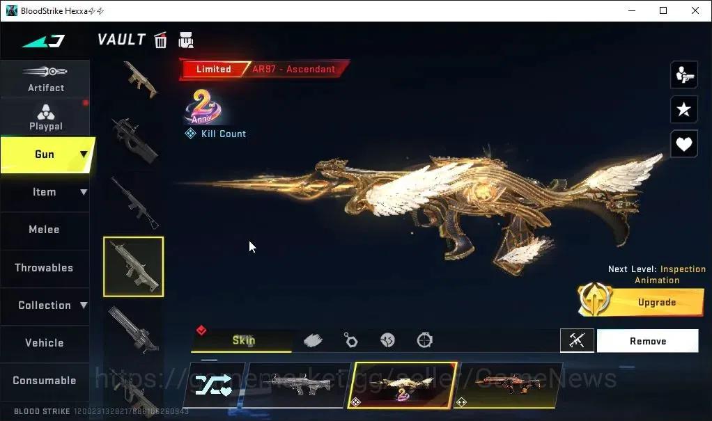 Blood Strike Accounts ASIA|2 ETERNAL[Uzi Lv3,SCAR]|15 ULTRA[ETHAN,ZERO,M image 14
