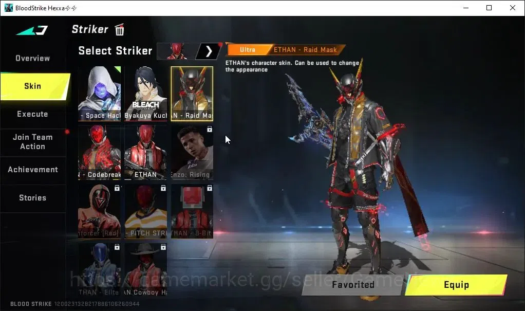 Blood Strike Accounts ASIA|2 ETERNAL[Uzi Lv3,SCAR]|15 ULTRA[ETHAN,ZERO,M image 19