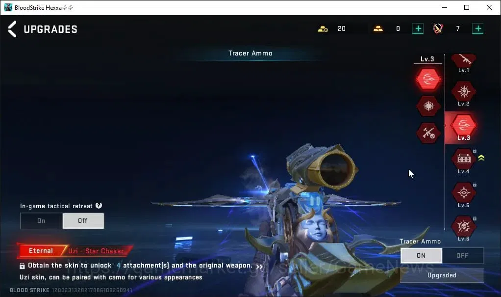 Blood Strike Accounts ASIA|2 ETERNAL[Uzi Lv3,SCAR]|15 ULTRA[ETHAN,ZERO,M image 4
