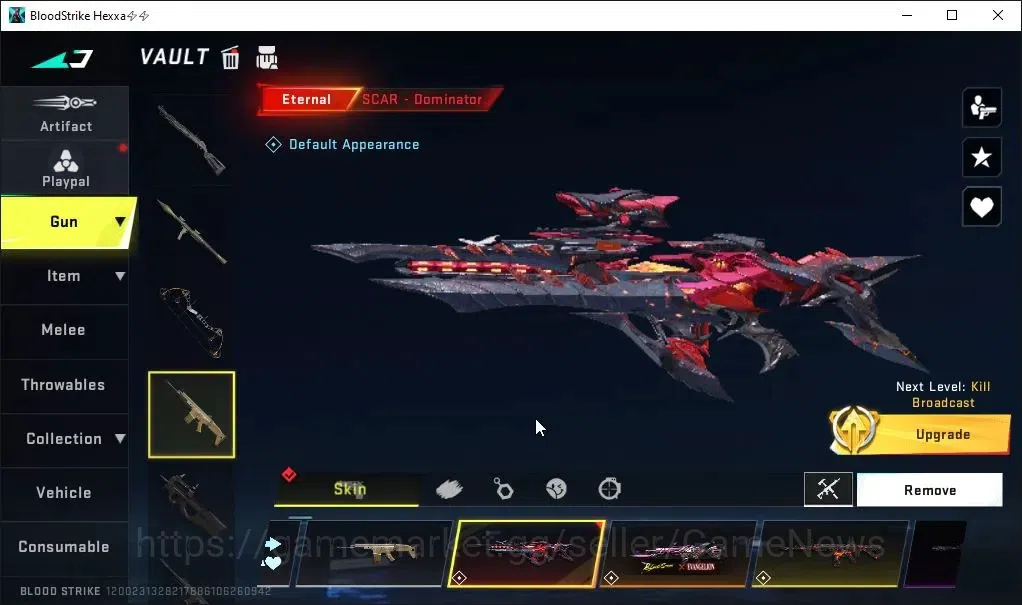 Blood Strike Accounts ASIA|2 ETERNAL[Uzi Lv3,SCAR]|15 ULTRA[ETHAN,ZERO,M image 5