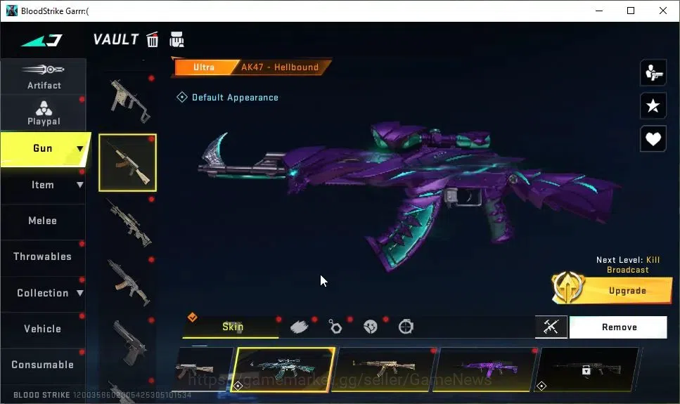 Blood Strike Accounts ASIA|6 ULTRA[BLAST,KAINDA,M4A1,Origin-12,UMP45,AK4 image 13