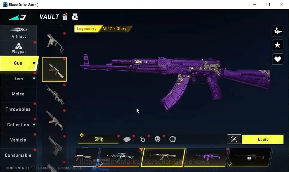 Blood Strike Accounts ASIA|6 ULTRA[BLAST,KAINDA,M4A1,Origin-12,UMP45,AK4 image 14