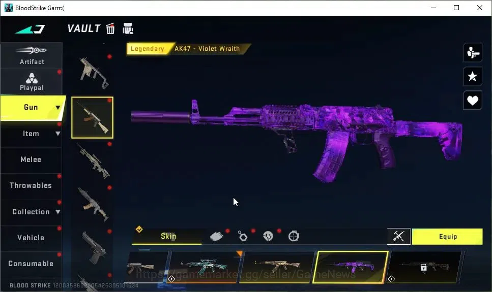Blood Strike Accounts ASIA|6 ULTRA[BLAST,KAINDA,M4A1,Origin-12,UMP45,AK4 image 15