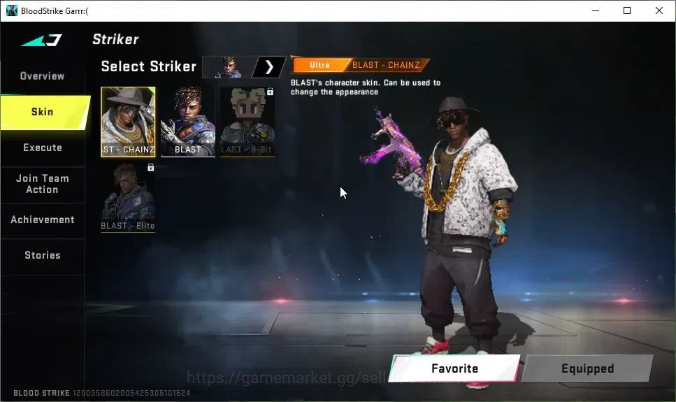 Blood Strike Accounts ASIA|6 ULTRA[BLAST,KAINDA,M4A1,Origin-12,UMP45,AK4 image 3