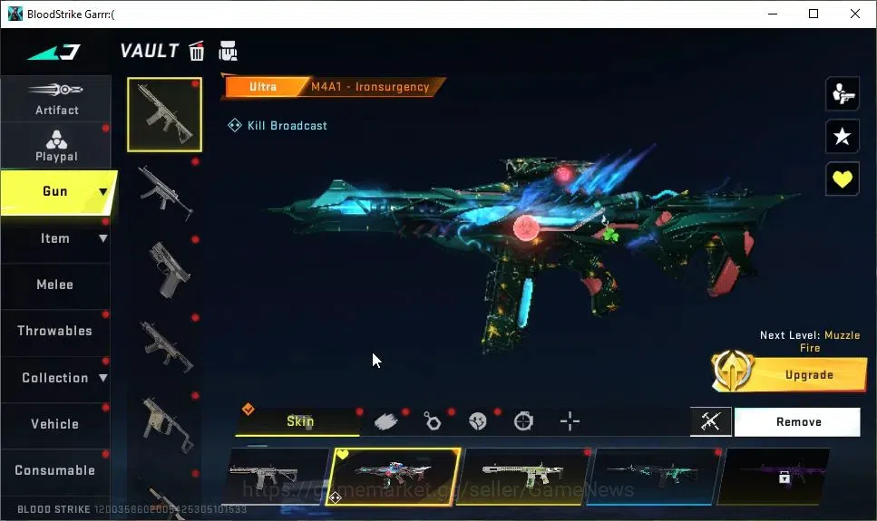 Blood Strike Accounts ASIA|6 ULTRA[BLAST,KAINDA,M4A1,Origin-12,UMP45,AK4 image 8