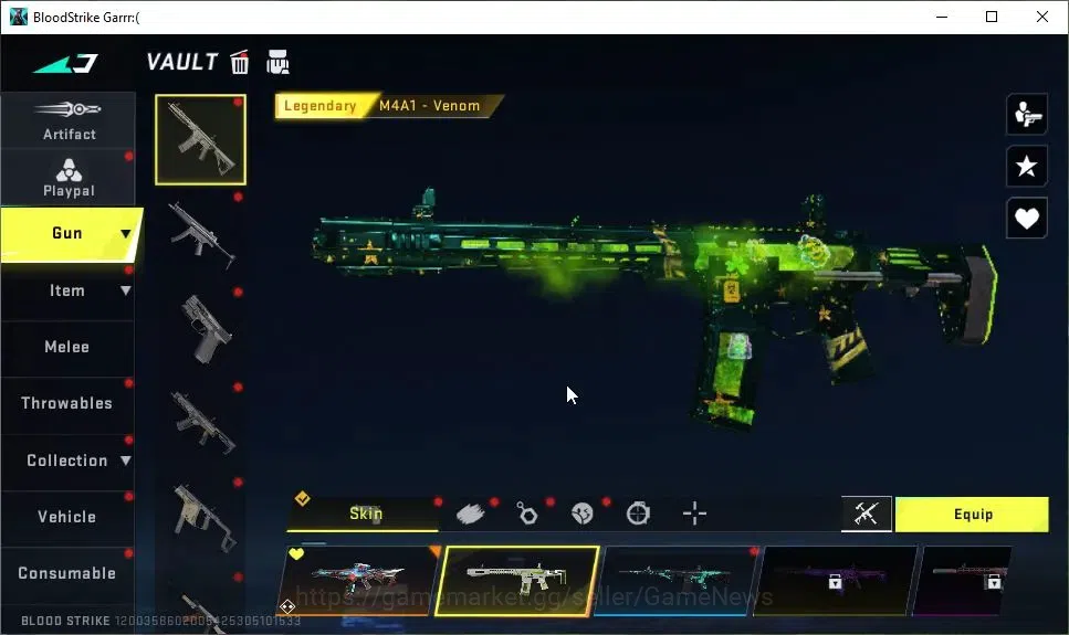 Blood Strike Accounts ASIA|6 ULTRA[BLAST,KAINDA,M4A1,Origin-12,UMP45,AK4 image 9
