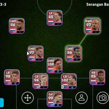 eFootball Accounts Legends & Iconic Players Android|National Team Pack Netherlands|Epic Aubameyang,Pepe,Javier