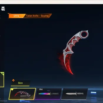 Blood Strike Accounts High-End ASIA |Ultra Melee Talon Knife - Scythe|1 Collab Gun|8 Ultra Gun|Legendary Melee Slippers|6