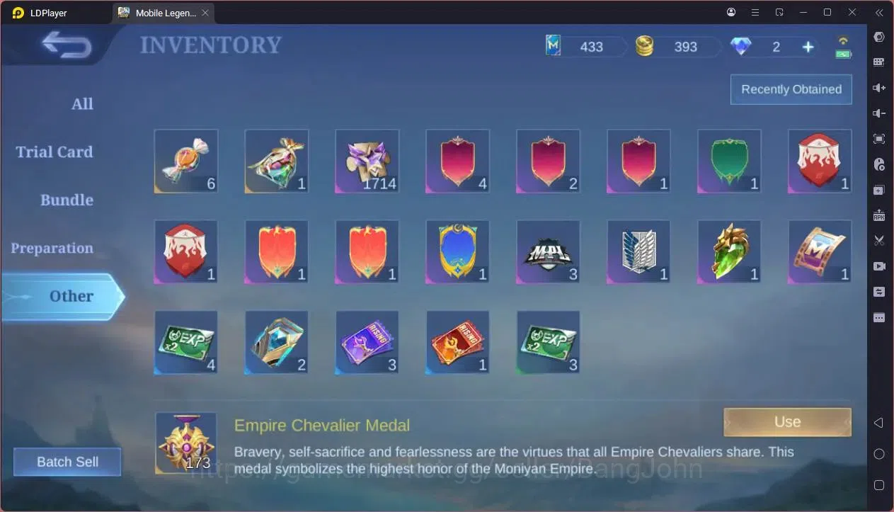 Mobile Legends: Bang Bang Accounts GLOBAL Hero 91 Skin 152|Prime Granger|Meowkin hunt image 11