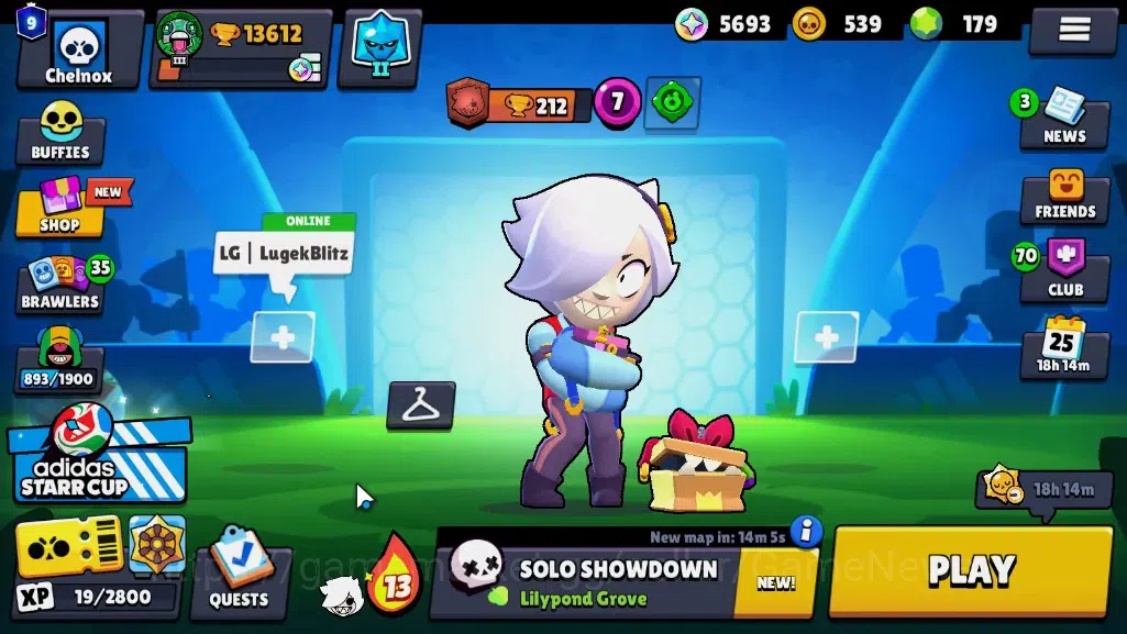 Brawl Stars Accounts 13612 Trophy|45 Brawlers 7 Max|Edgar Full Buffies| image 1