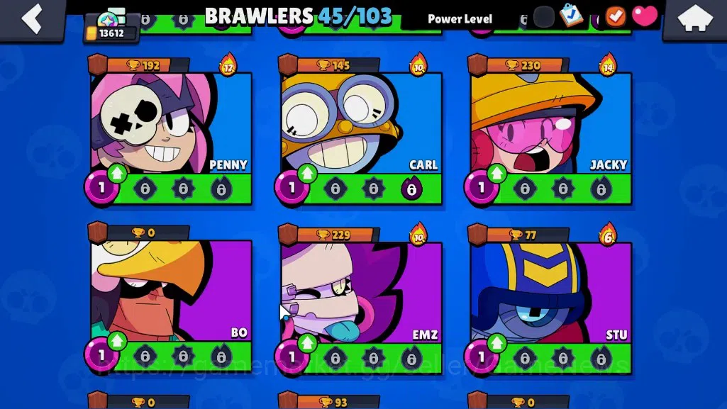 Brawl Stars Accounts 13612 Trophy|45 Brawlers 7 Max|Edgar Full Buffies| image 11