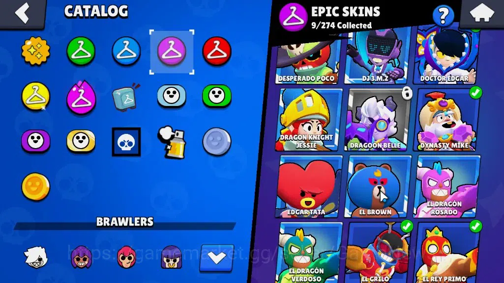 Brawl Stars Accounts 13612 Trophy|45 Brawlers 7 Max|Edgar Full Buffies| image 16