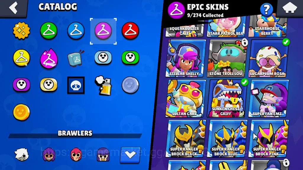 Brawl Stars Accounts 13612 Trophy|45 Brawlers 7 Max|Edgar Full Buffies| image 18
