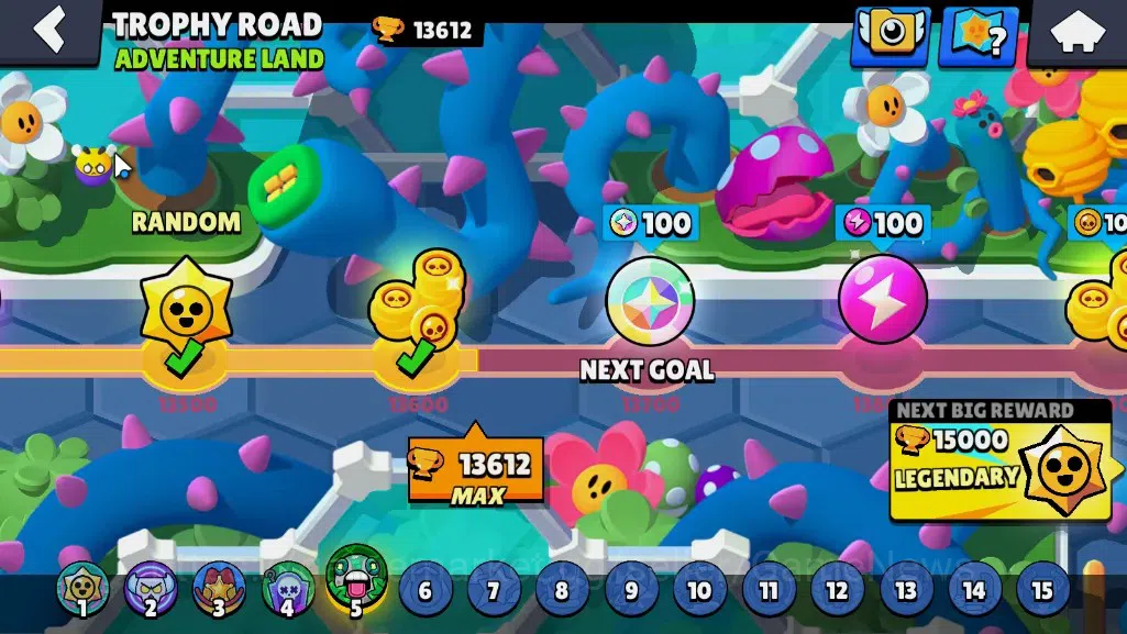Brawl Stars Accounts 13612 Trophy|45 Brawlers 7 Max|Edgar Full Buffies| image 5