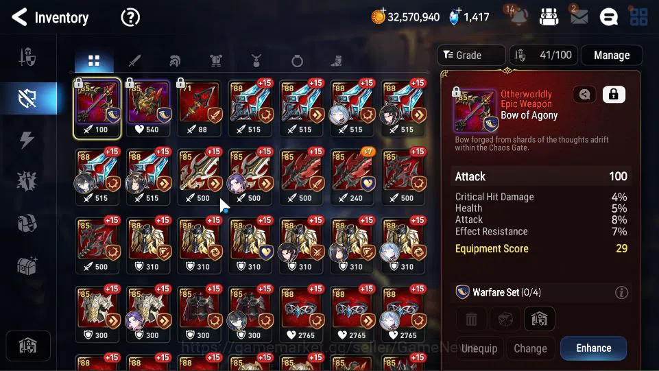 Epic Seven Accounts GLOBAL UNVERIF|7 ML(Solome,NM Luna,DB Senya,Etc)+P image 11