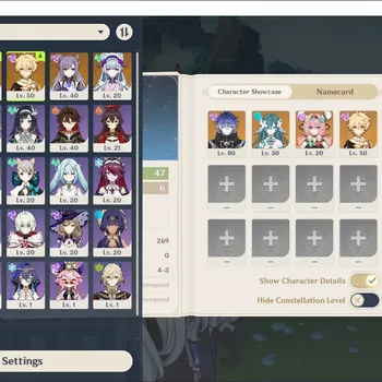 Genshin Impact Accounts Reroll ASIA|AR 47|3 Limits+Sign Vodya(Flins,Varesa)|5(*5 Wpn)|DtailCheckSSTakeMail(GI1849Z)
