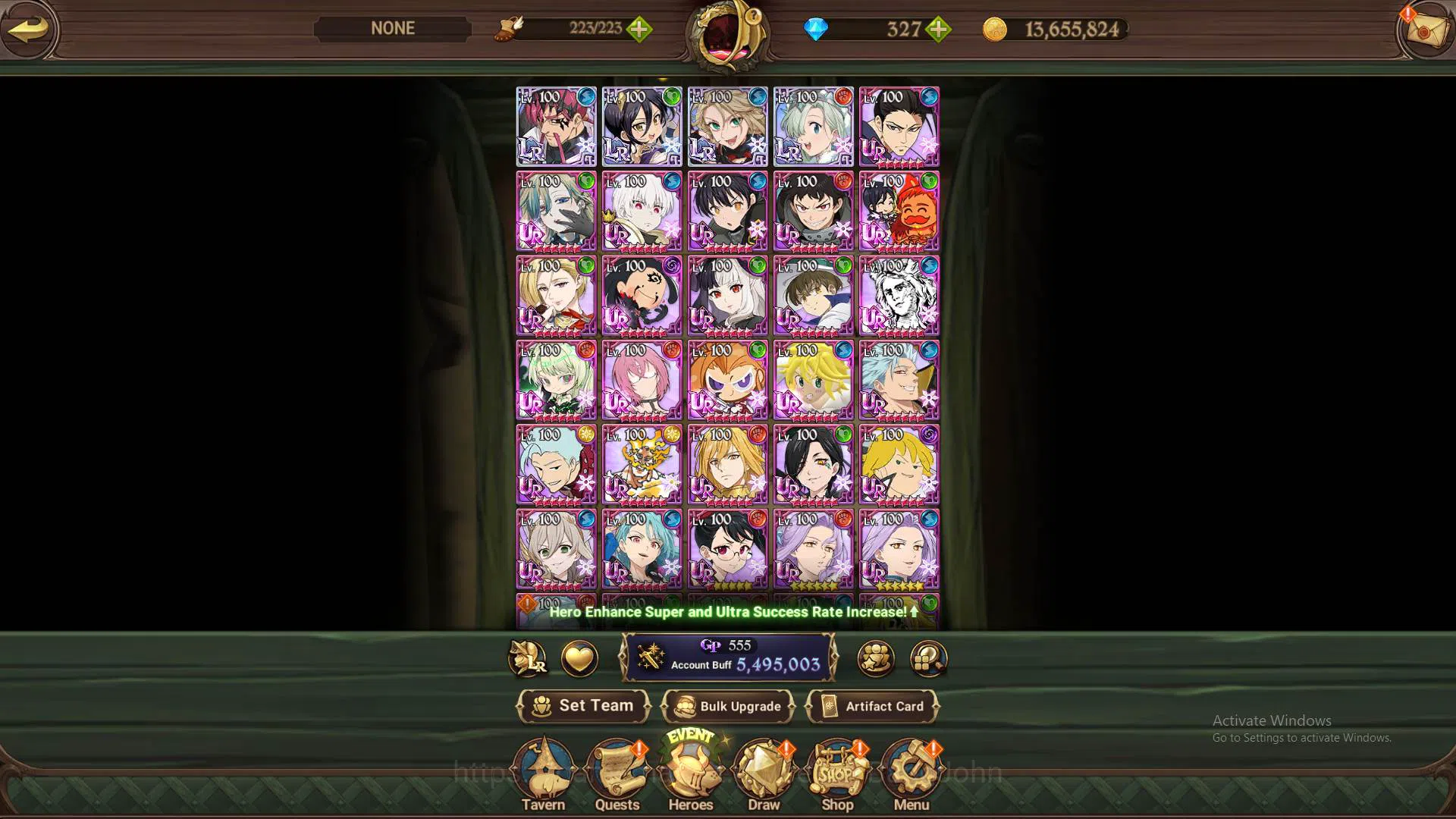 The Seven Deadly Sins: Grand Cross Accounts ASIA|5,4M CC|DM 327|4LR Cusack,Merlin,Roxy5/6,Eliz image 10