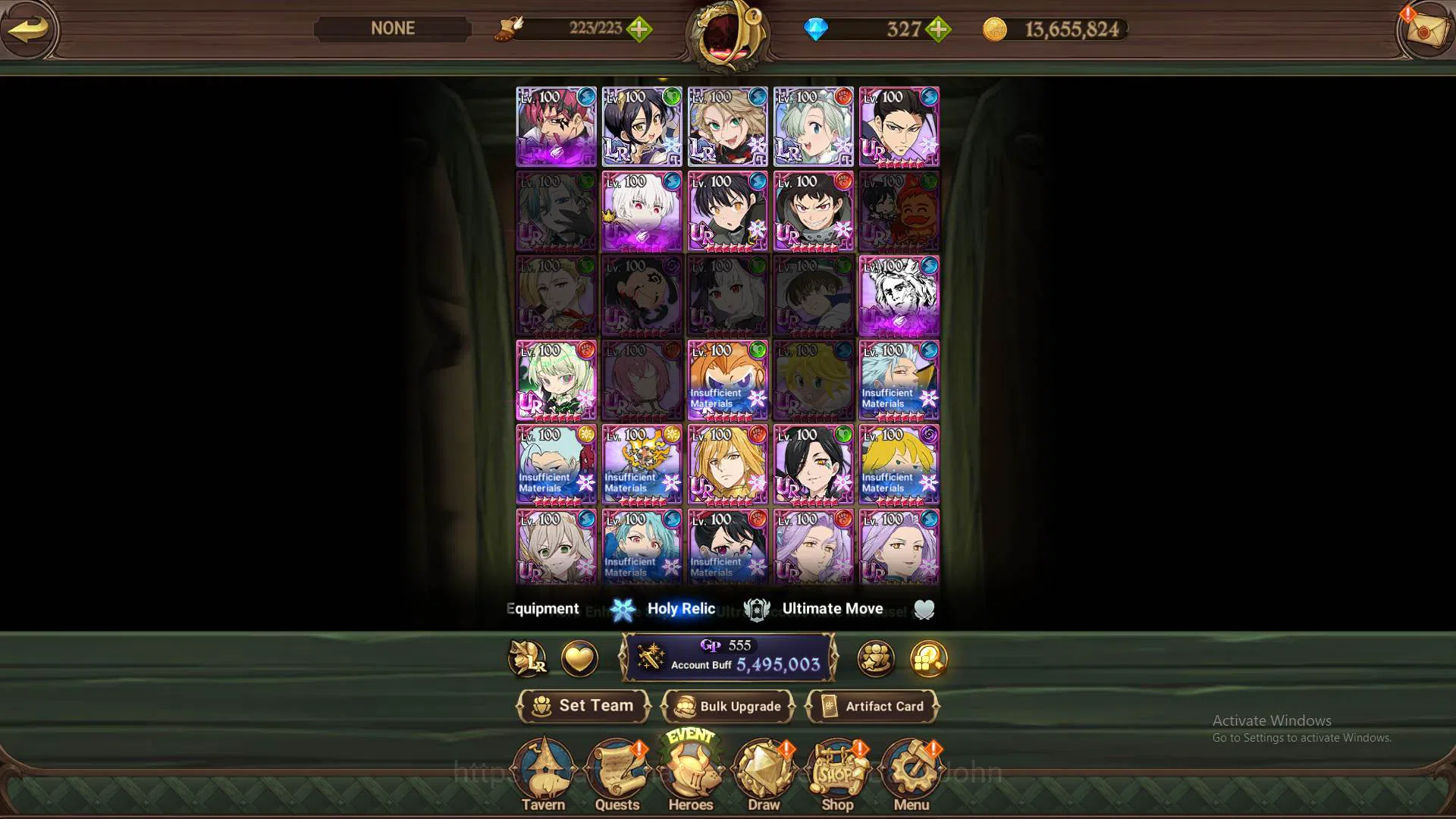 The Seven Deadly Sins: Grand Cross Accounts ASIA|5,4M CC|DM 327|4LR Cusack,Merlin,Roxy5/6,Eliz image 11