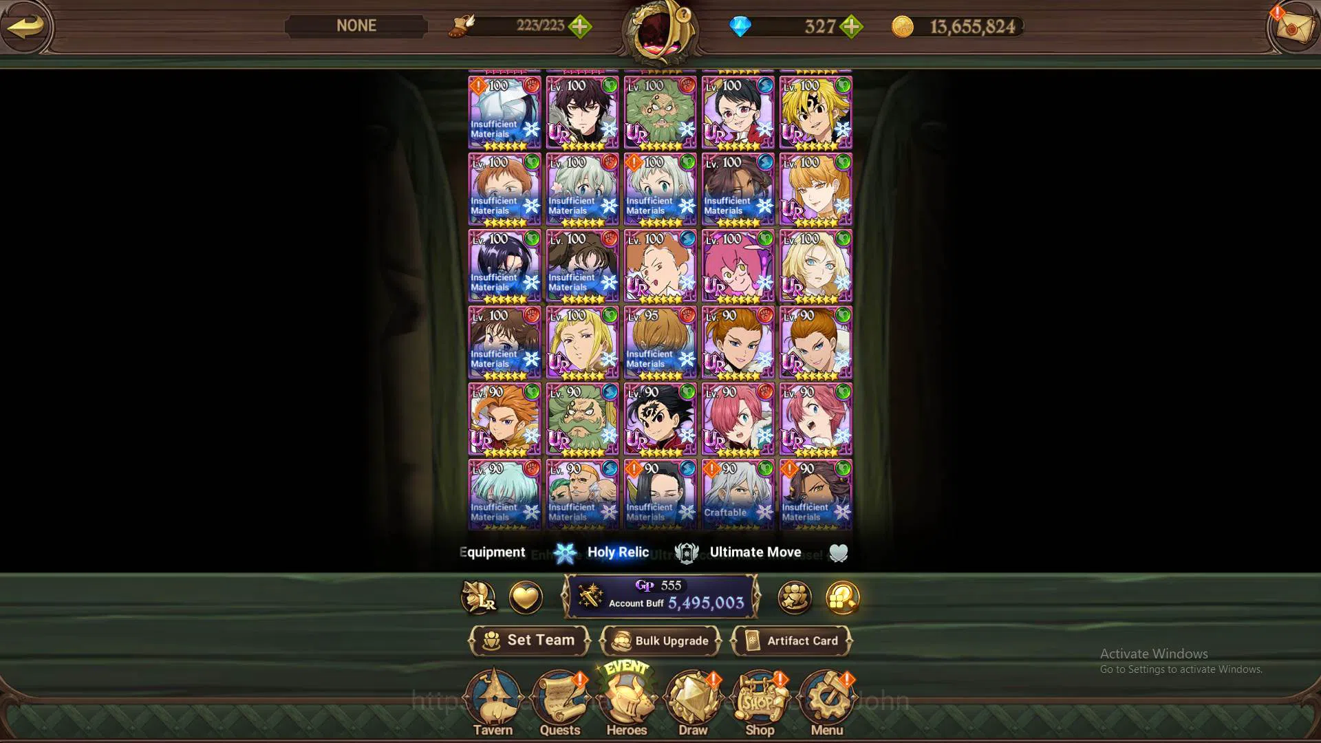 The Seven Deadly Sins: Grand Cross Accounts ASIA|5,4M CC|DM 327|4LR Cusack,Merlin,Roxy5/6,Eliz image 12