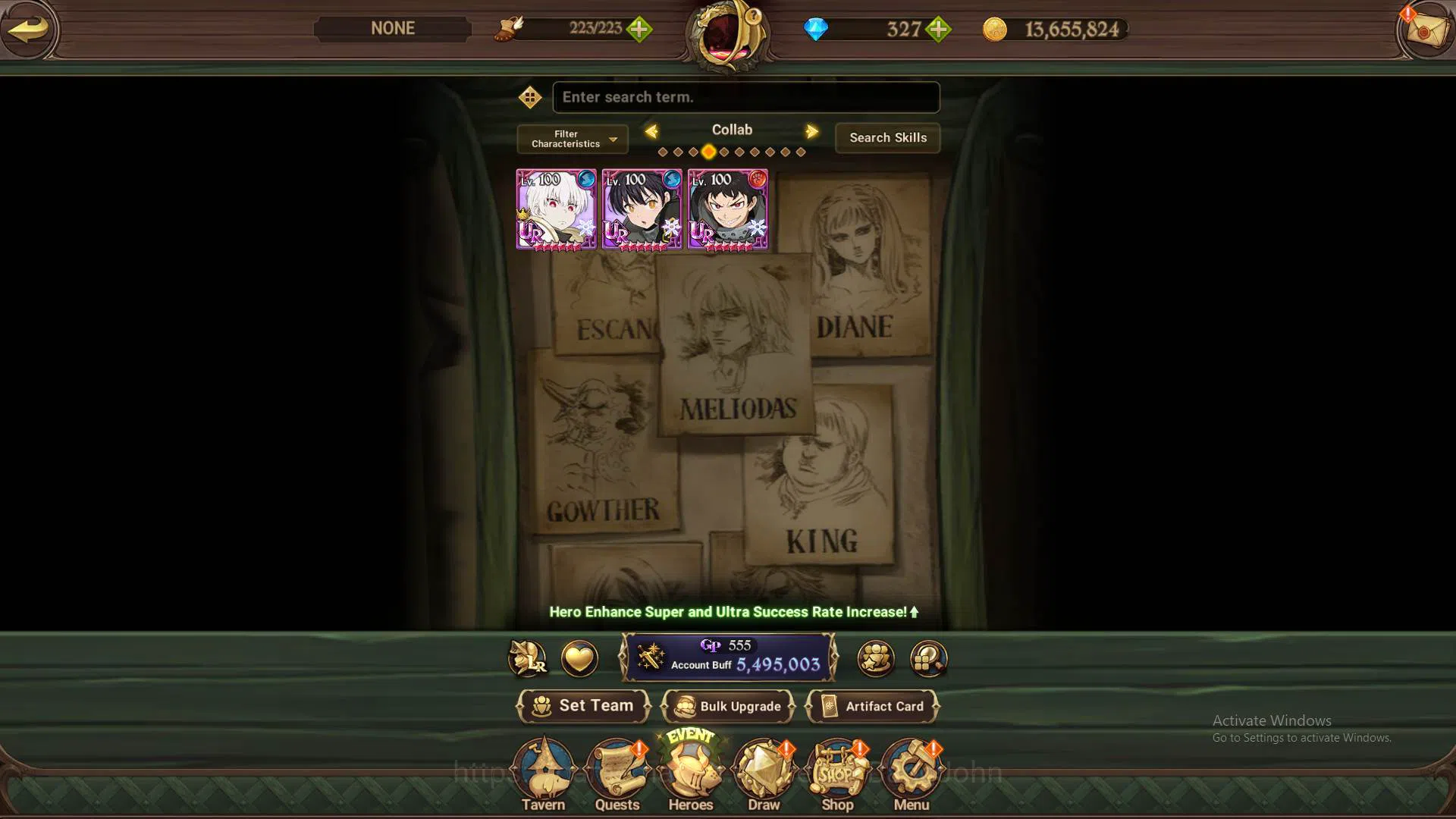 The Seven Deadly Sins: Grand Cross Accounts ASIA|5,4M CC|DM 327|4LR Cusack,Merlin,Roxy5/6,Eliz image 8
