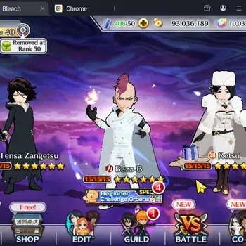 Bleach: Brave Souls Accounts Starter Global |104K BP+10K Orb|Fresh Story|Retsu Cm24,Bazz-B TYBW24,Zangetsu