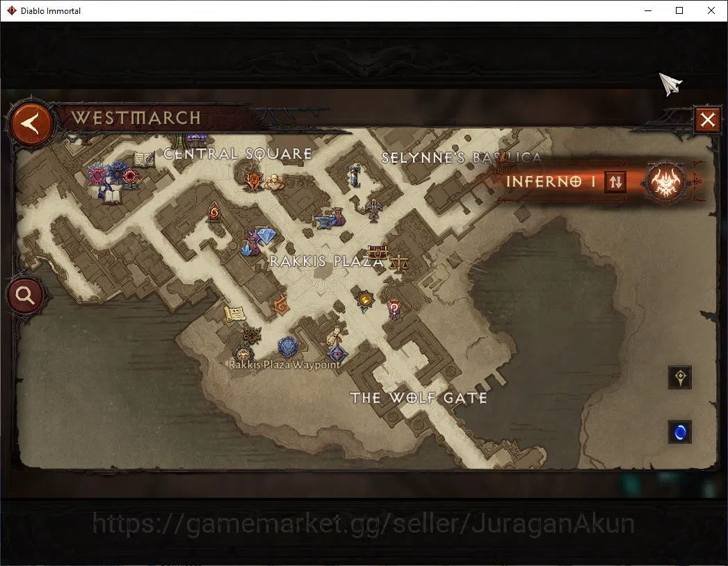 Diablo Immortal Accounts Mid-Tier SEA-Vasily |Lv60(372) Necromancer|32K CR|Reso 450|Inferno I |Paragon Meledictor|Hell Lv 5