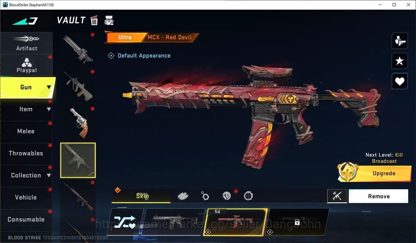 Blood Strike Accounts ASIA|COLLAB=KAR98K|ULTRA=M700,MCX,MORE DETAIL CEK  image 5