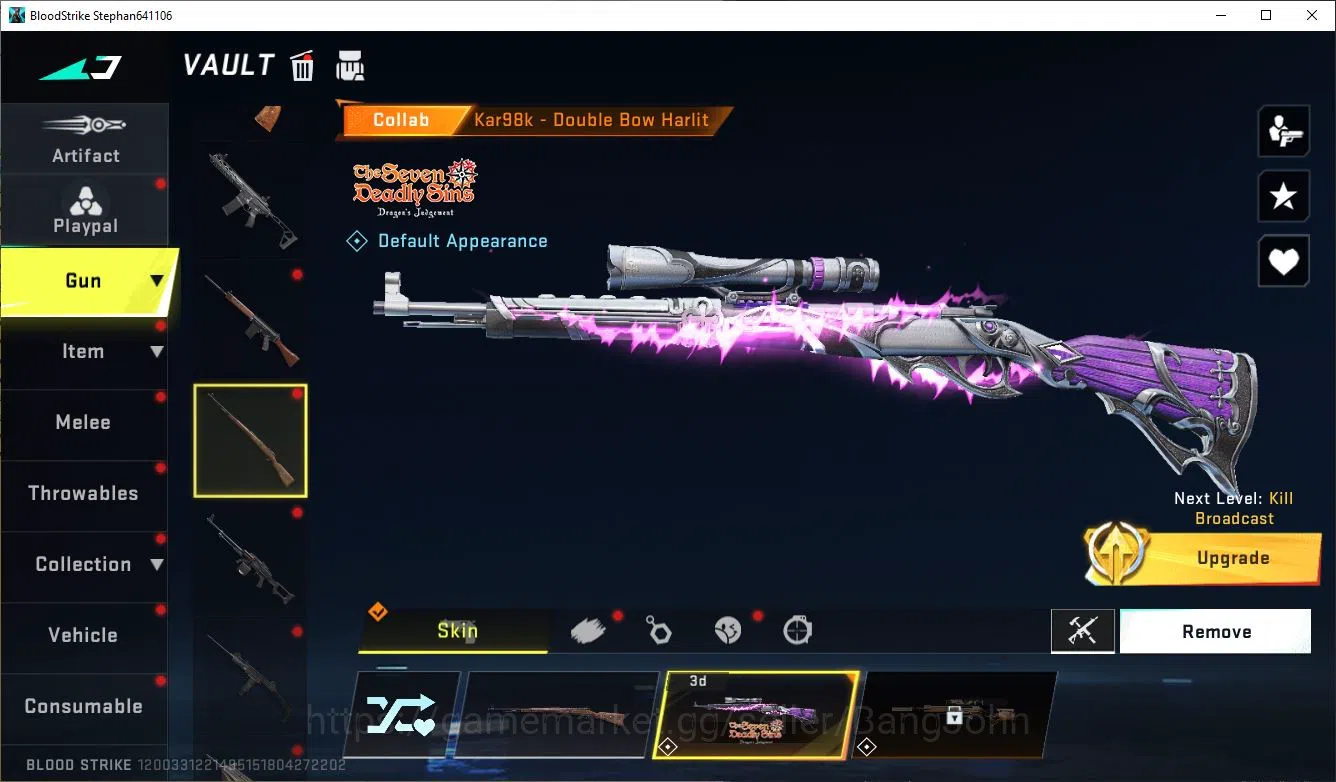 Blood Strike Accounts ASIA|COLLAB=KAR98K|ULTRA=M700,MCX,MORE DETAIL CEK  image 6