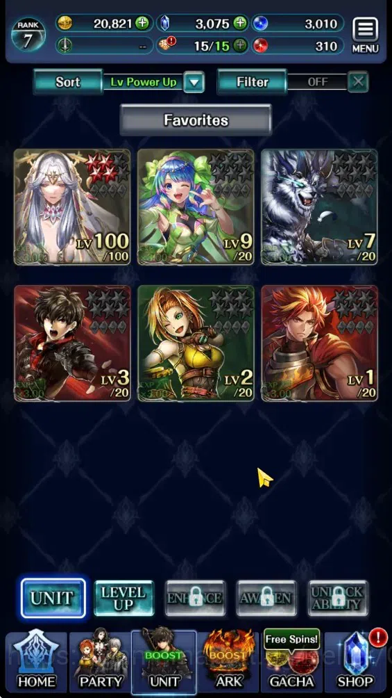 Last Cloudia Accounts GLOBAL|Rank 7|3k Crystal|Collab Brave Frontier (Fi image 1