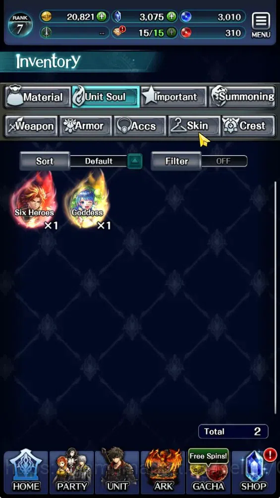 Last Cloudia Accounts GLOBAL|Rank 7|3k Crystal|Collab Brave Frontier (Fi image 11