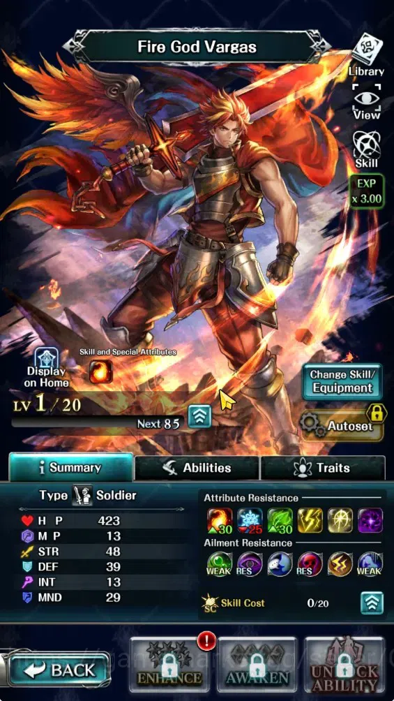 Last Cloudia Accounts GLOBAL|Rank 7|3k Crystal|Collab Brave Frontier (Fi image 2