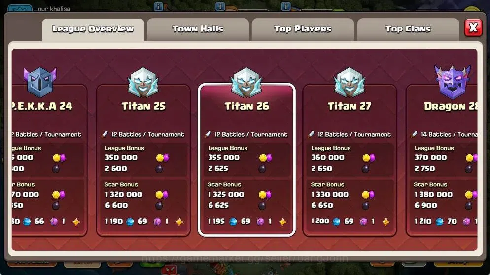 Clash of Clans Accounts Global |TH 18-BH 8|LVL 188| AQ 58 ,MP 40 ,GW 47 ,R image 5