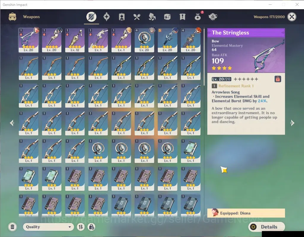 Genshin Impact Accounts Starter Account | ASIA | AR 23 | BD Unset | 1 Limi image 3