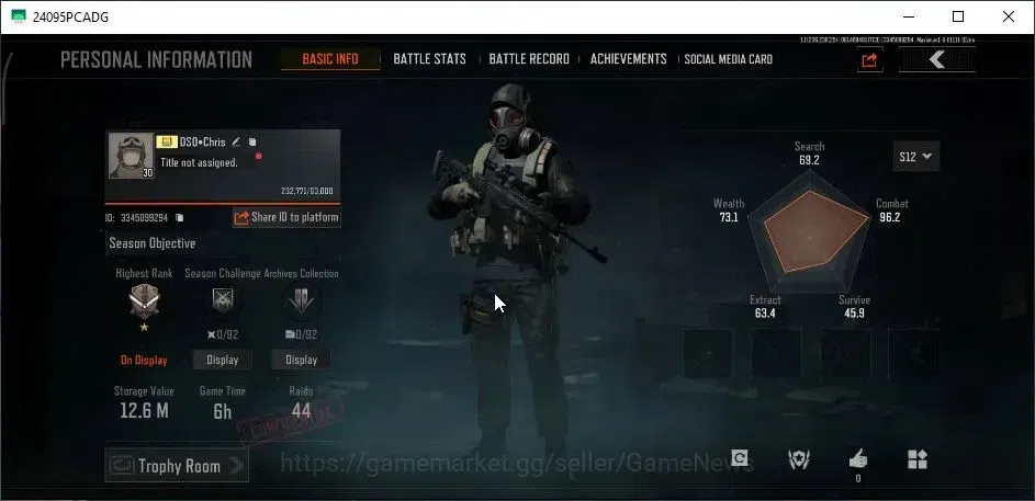 Arena Breakout Accounts MOBILE|Lv30|SV 12,7M|CV 10,1M|4 Set Skin|RS AKM,QS image 2