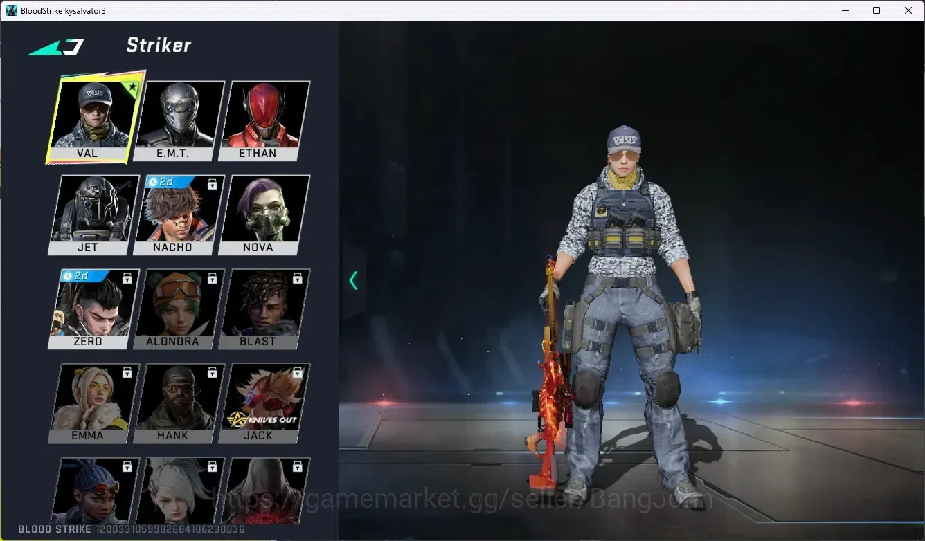 Blood Strike Accounts ASIA | 1 Ultra: M700 - Boitatá | 1 Legendary Guns image 6