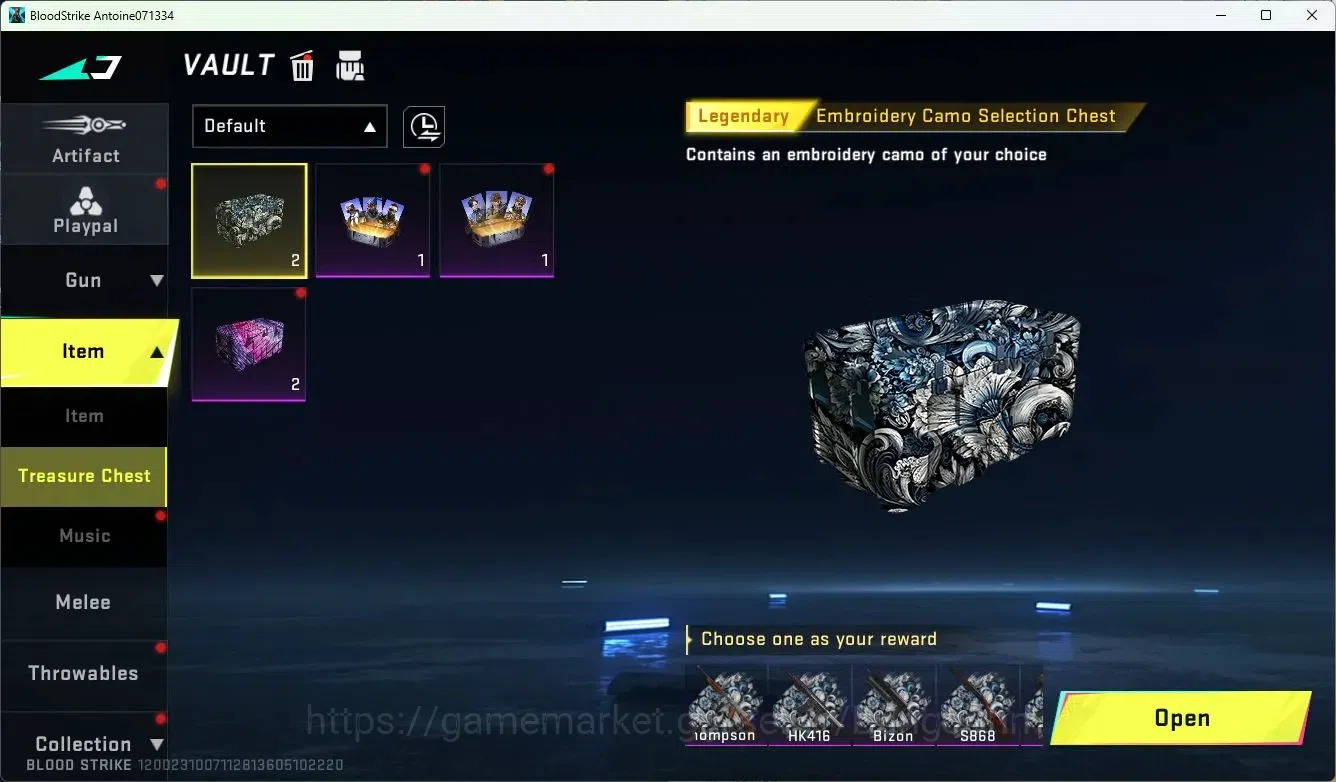 Blood Strike Accounts ASIA | Collab MCX-EVA-00 | 2 Legendary Skins | 1 U image 10